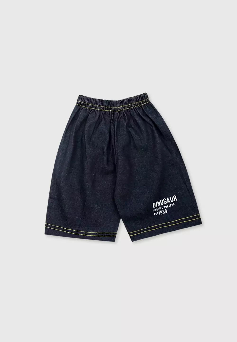 Wakakids Setelan Bayi Laki Laki Baju Lengan Pendek Anak Usia 6 Bulan Hingga 12 Bulan Set Celana Jeans Motif Dinosaurus 3238 Merah