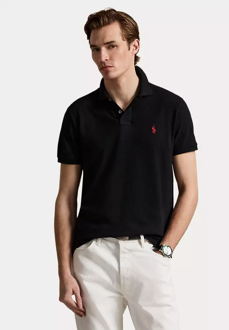 The Iconic Custom Slim Fit Mesh Polo