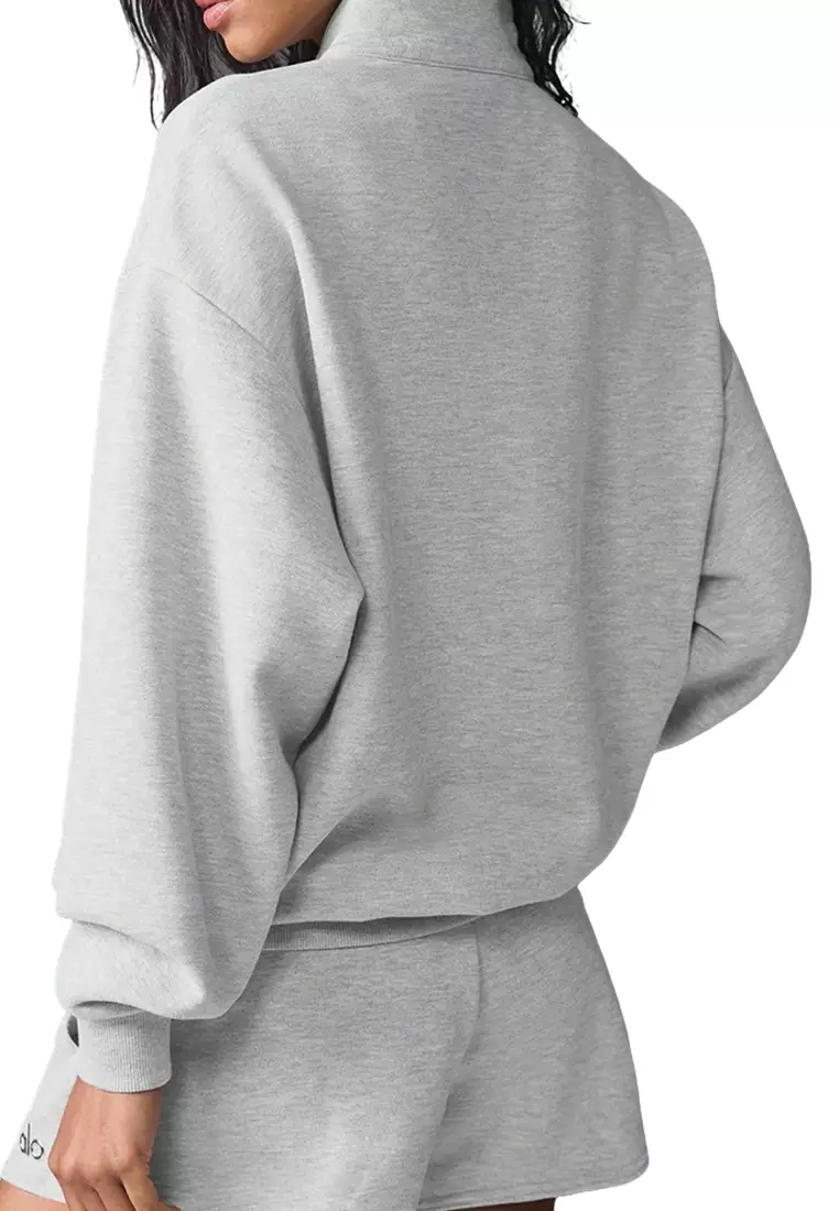 Women's Hoodie Dynamic Mixed Color in Gray U3040RG