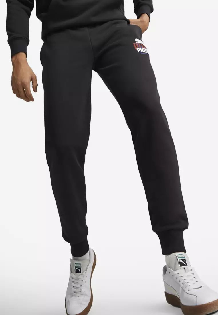 Puma cheap sweatpants black
