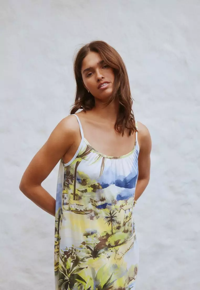 Thin Strap Maxi Dress