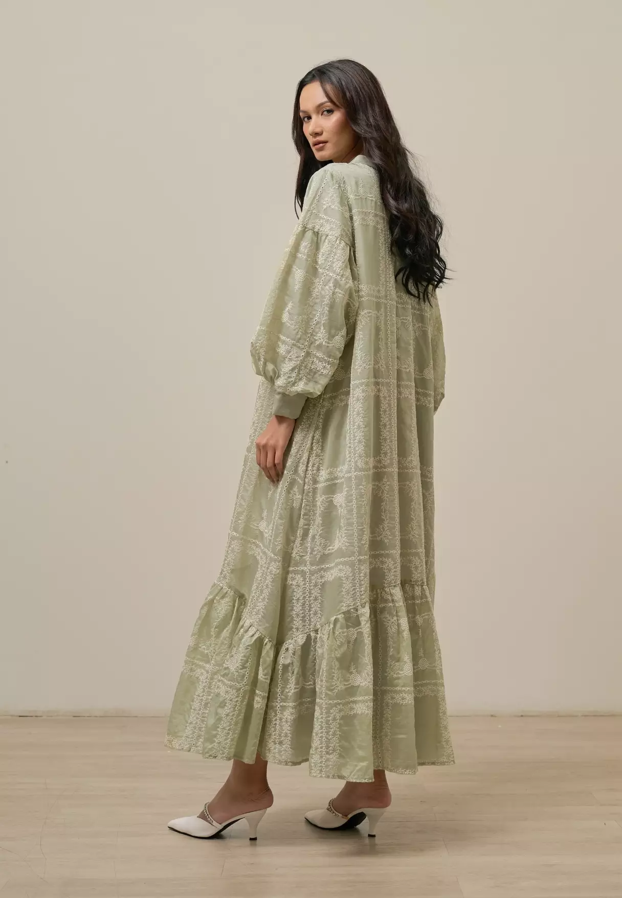 Ghaniya Dress - Sage