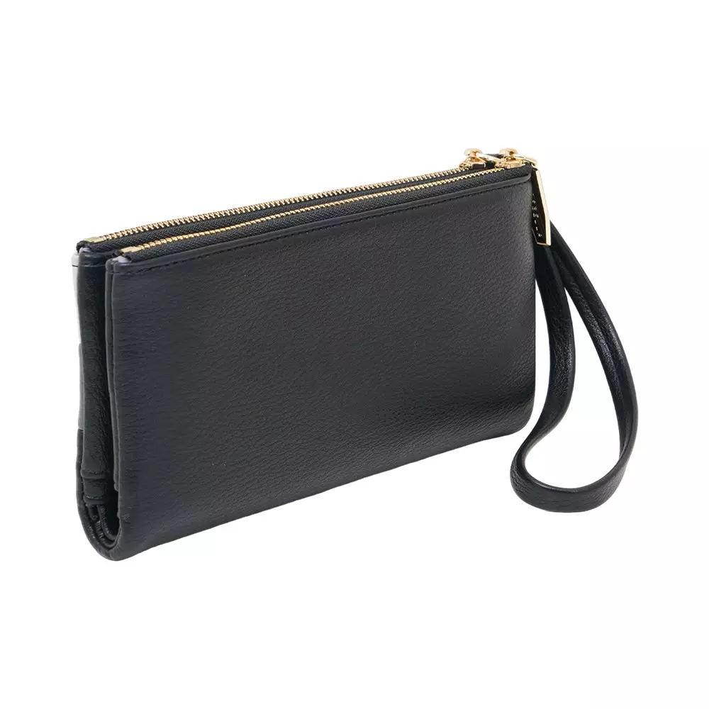 [THYS] CHRISBELLA THYS DOMPET DENGAN STRAP COLORBLOCK - HITAM