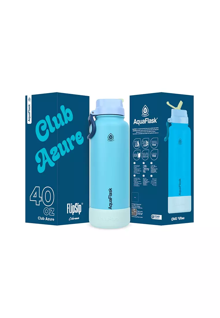40oz Club Azure Colorwave Flip Sip Lid Collection