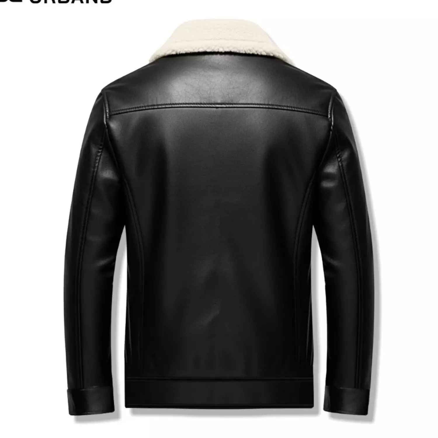 Jaket Kulit Sintetis Inner Sherpa