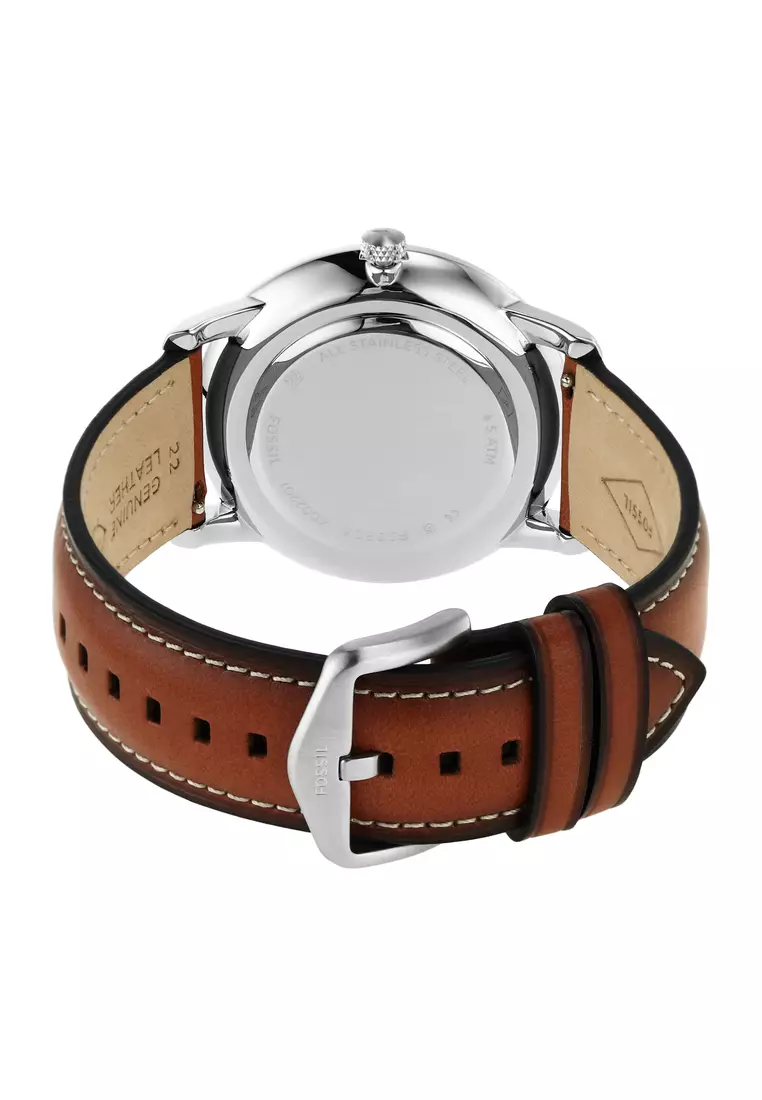 Fossil Neutra Minimalist Brown Watch FS5903