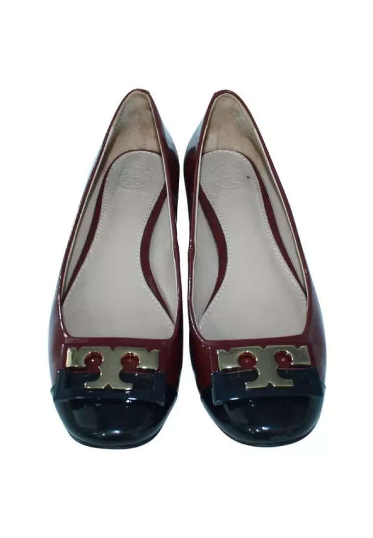 Tory burch red heels cheap