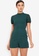 ZALORA OCCASION green 100% Recycled Polyester Playsuit 82893AA5EDEF1EGS_1