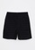 LC WAIKIKI black Standard Fit Embroidered Poplin Women's Shorts 9F421AADD2C880GS_6