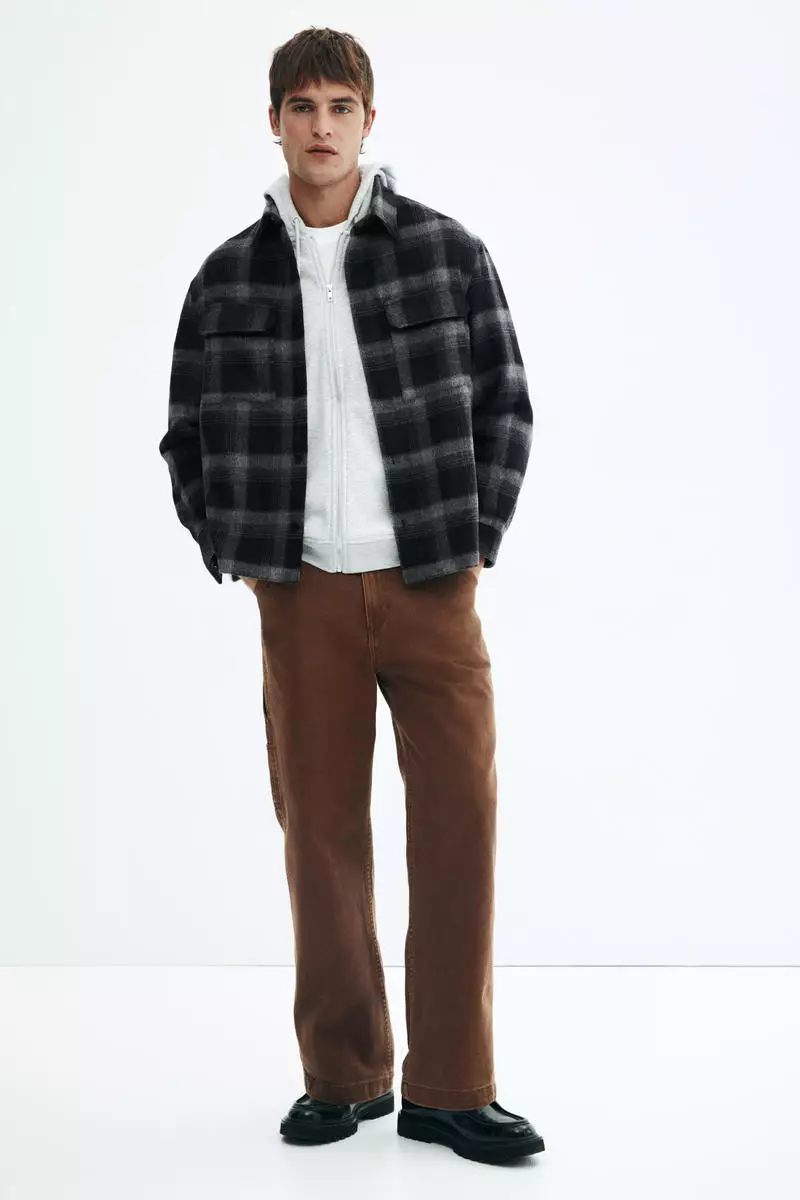 Regular Fit Flannel overshirt
