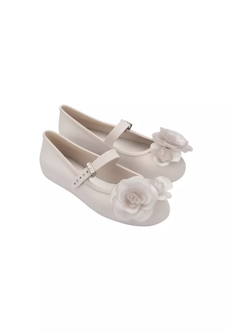 Melissa Soft Ballerina Petals Ad Ladies Flats
