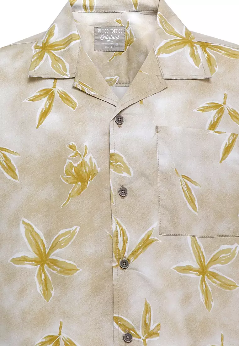 Pito Dito Boy Voisin Kemeja Pendek Anak Khaky