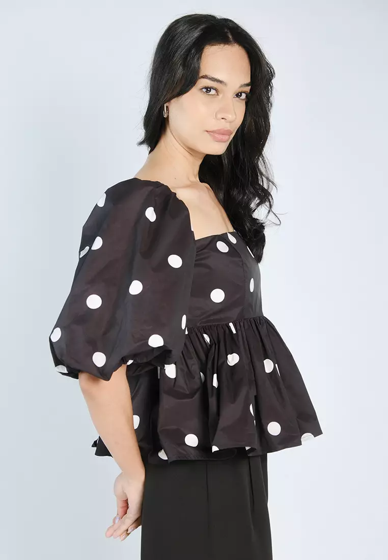 Mark Bumgarner X Vania Romoff Gia Short Sleeve Top