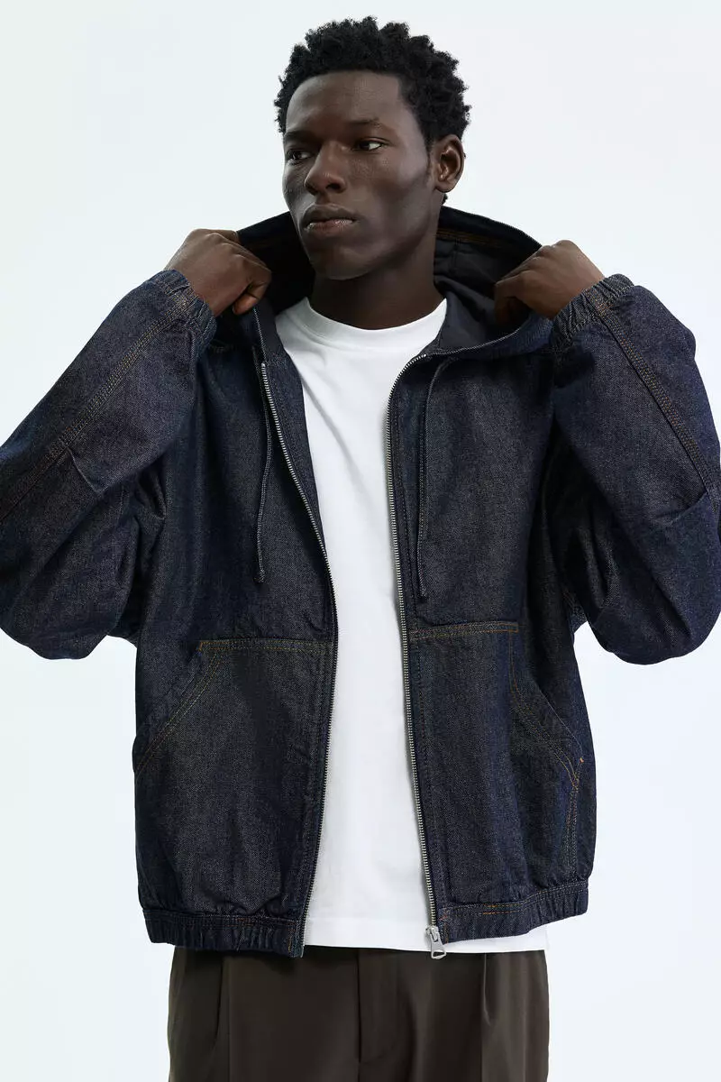 Hooded workwear jacket