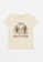 LC WAIKIKI beige Crew Neck Printed Short Sleeve Cotton Women's T-Shirt 685A6AAFF2A6F7GS_1