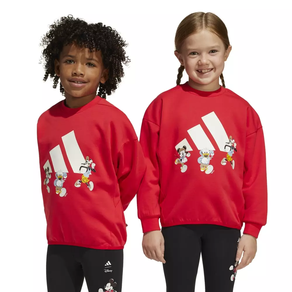 ADIDAS Disney Mickey Mouse Sweatshirt Kids JD4550 JF3640 - Atasan Anak