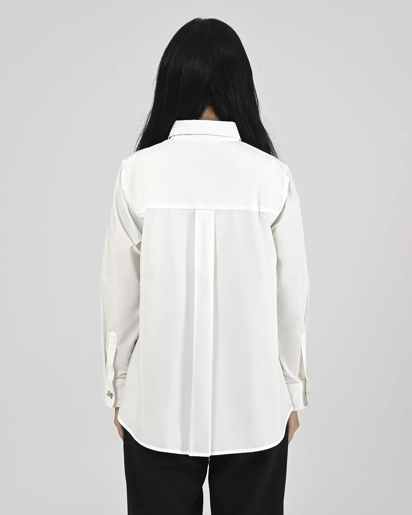 Geulis.id JURISA SHIRT - Brokenwhite