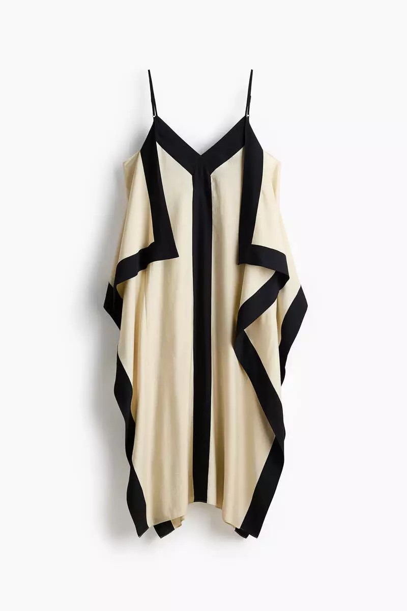 Draped strappy dress