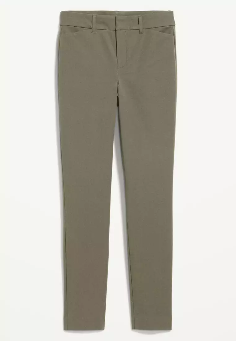 High-Waisted Pixie Skinny Ankle Pants