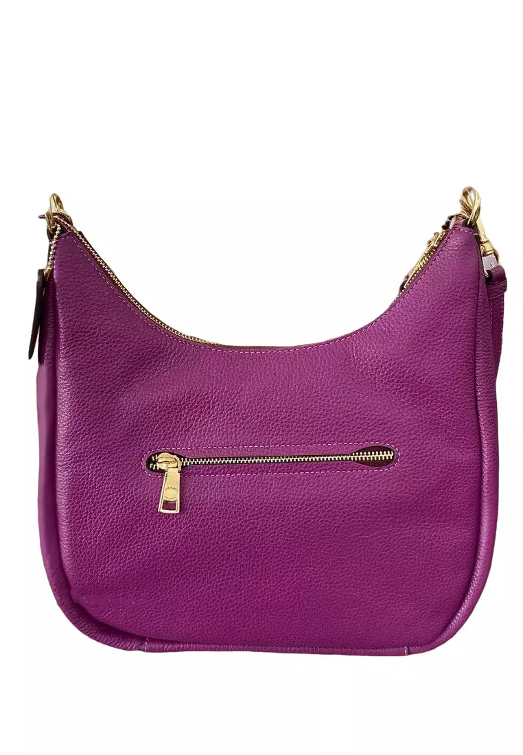 Purple coach hobo bag 2025