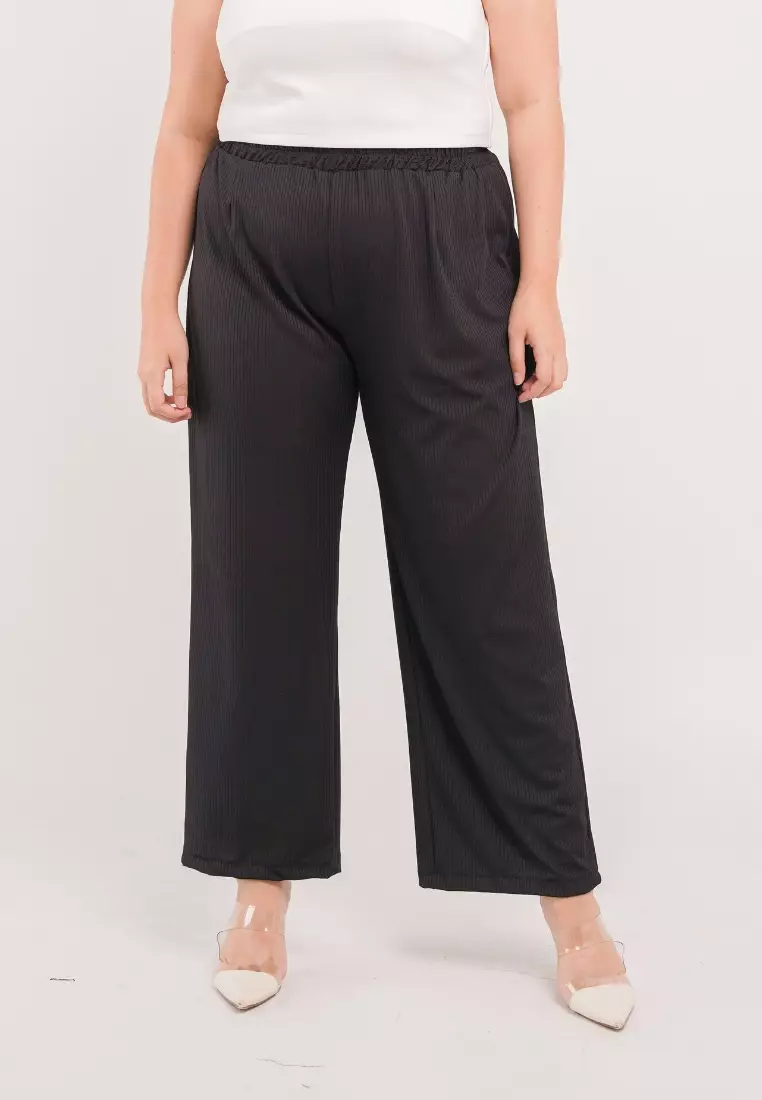 Plus Size Reguler Pants Rhode Black
