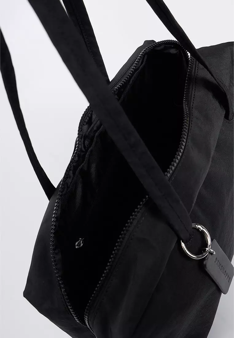 Medium Nylon Bowler Bag