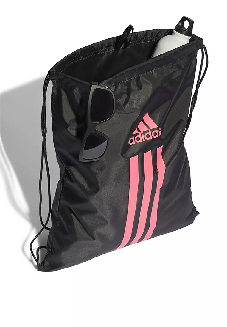 Pink adidas sale drawstring bag