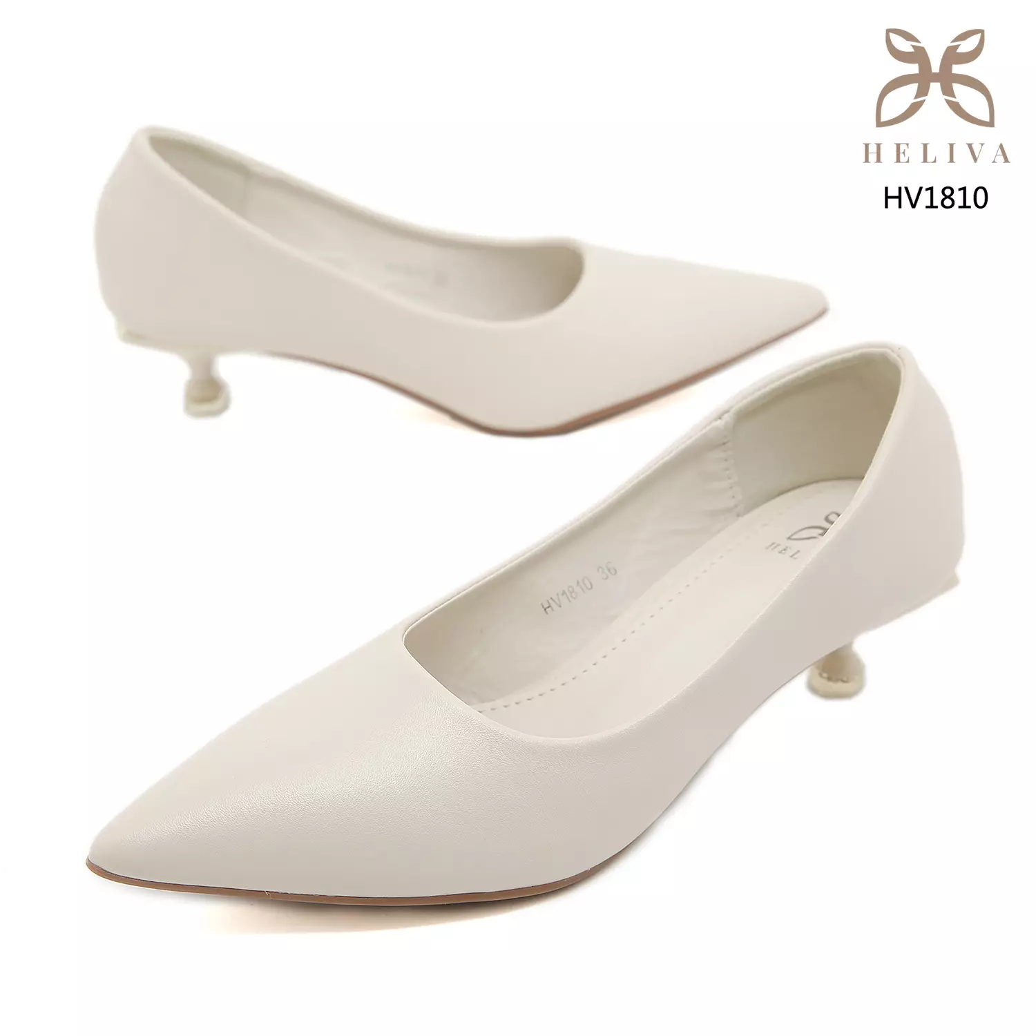Heliva Melca Women Shoes Pointed Toe Sol 4cm HV1810