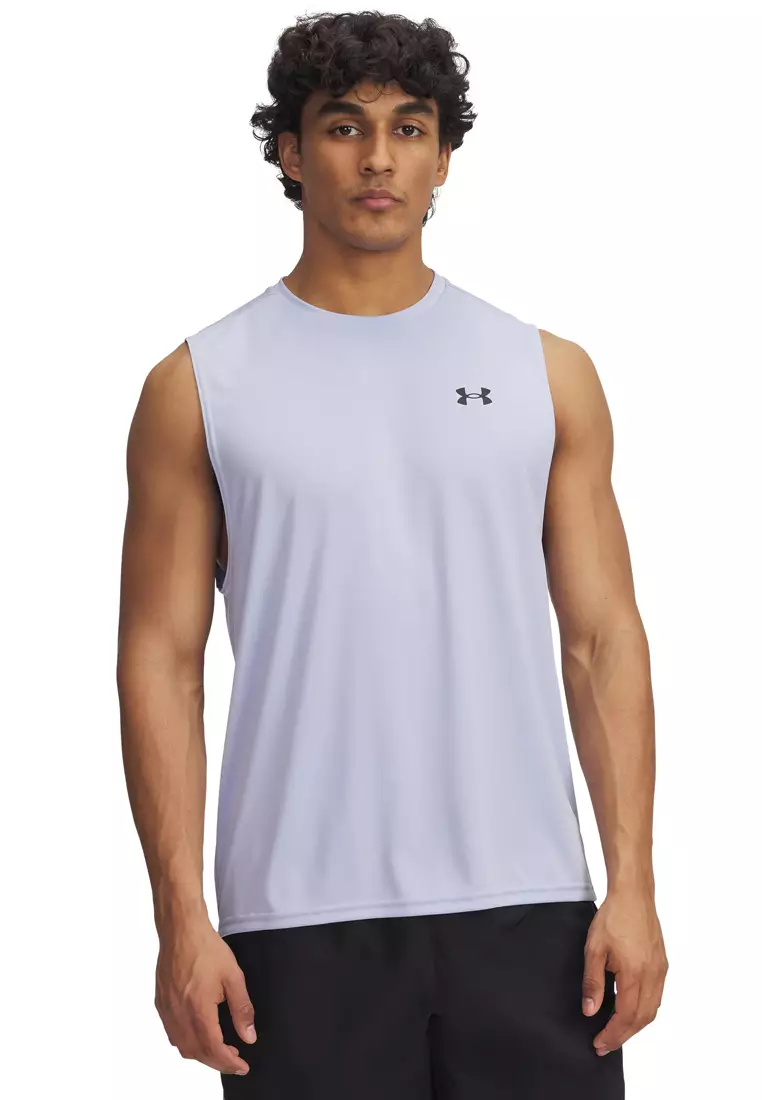 Tank Top Under Armour Vest Top Mens Under Armour UA Tech™ Tank