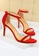 Twenty Eight Shoes red Suede Single Strap Heel Sandals VS126A9 CA94FSH0A3D127GS_2