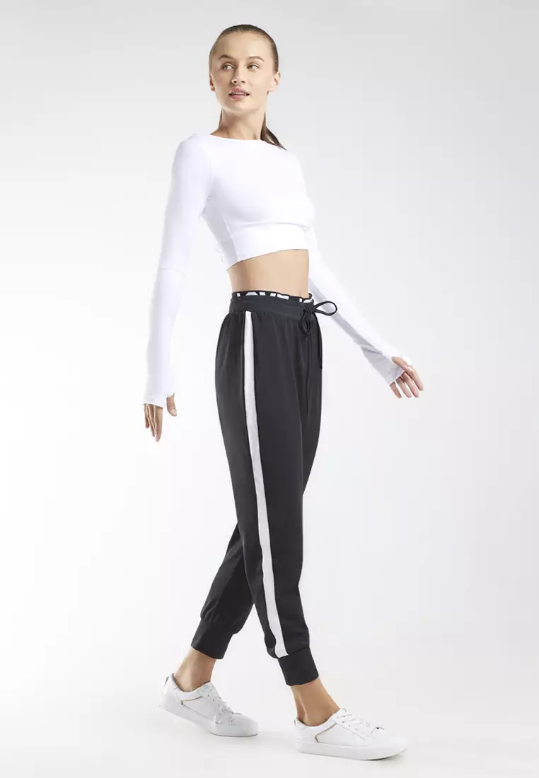 Fitwear - Jogger Olahraga Wanita LOLLY LOVE - BLACK LOVE