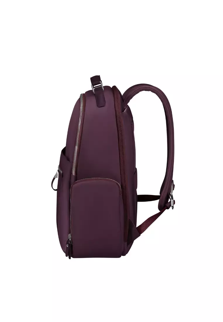 KARISSA EVO ROUND BACKPACK 15.6" - BURGUNDY