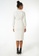 Auden Cavill beige Auden Cavill Women Waist Midi Shirt Dress With Side Slits 9BFFCAAA99B728GS_3