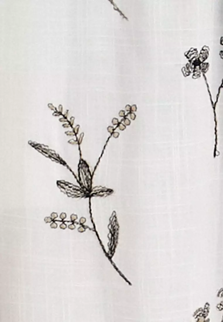 Printed Wide Leg Trousers