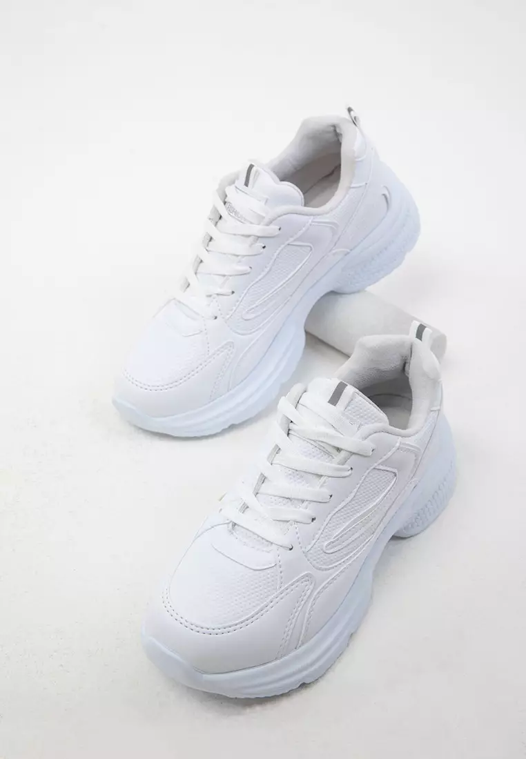 White-C Women's Sneakers 18802