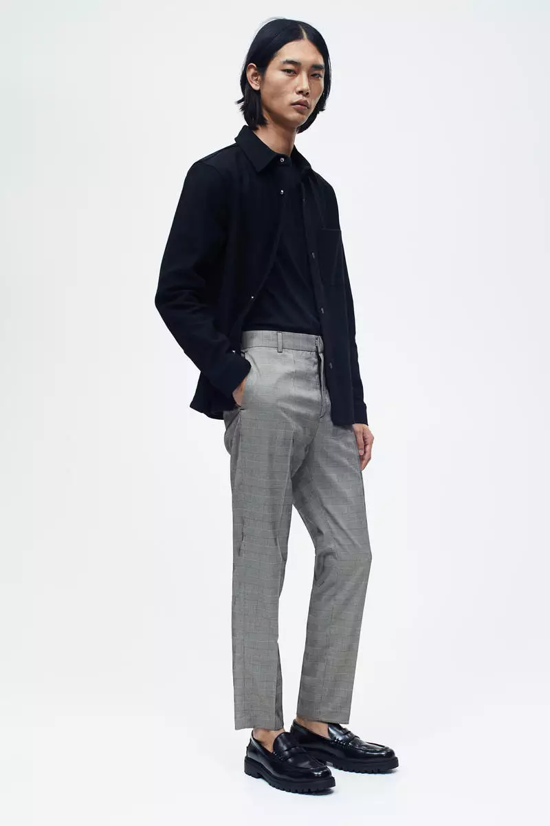 h&m black pants