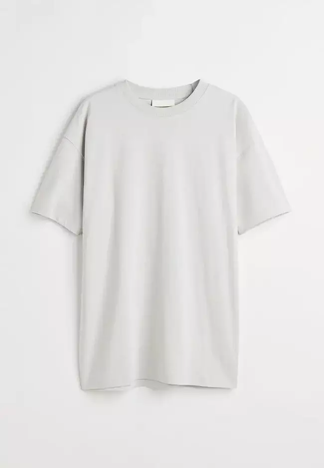 h and m oversized shirt