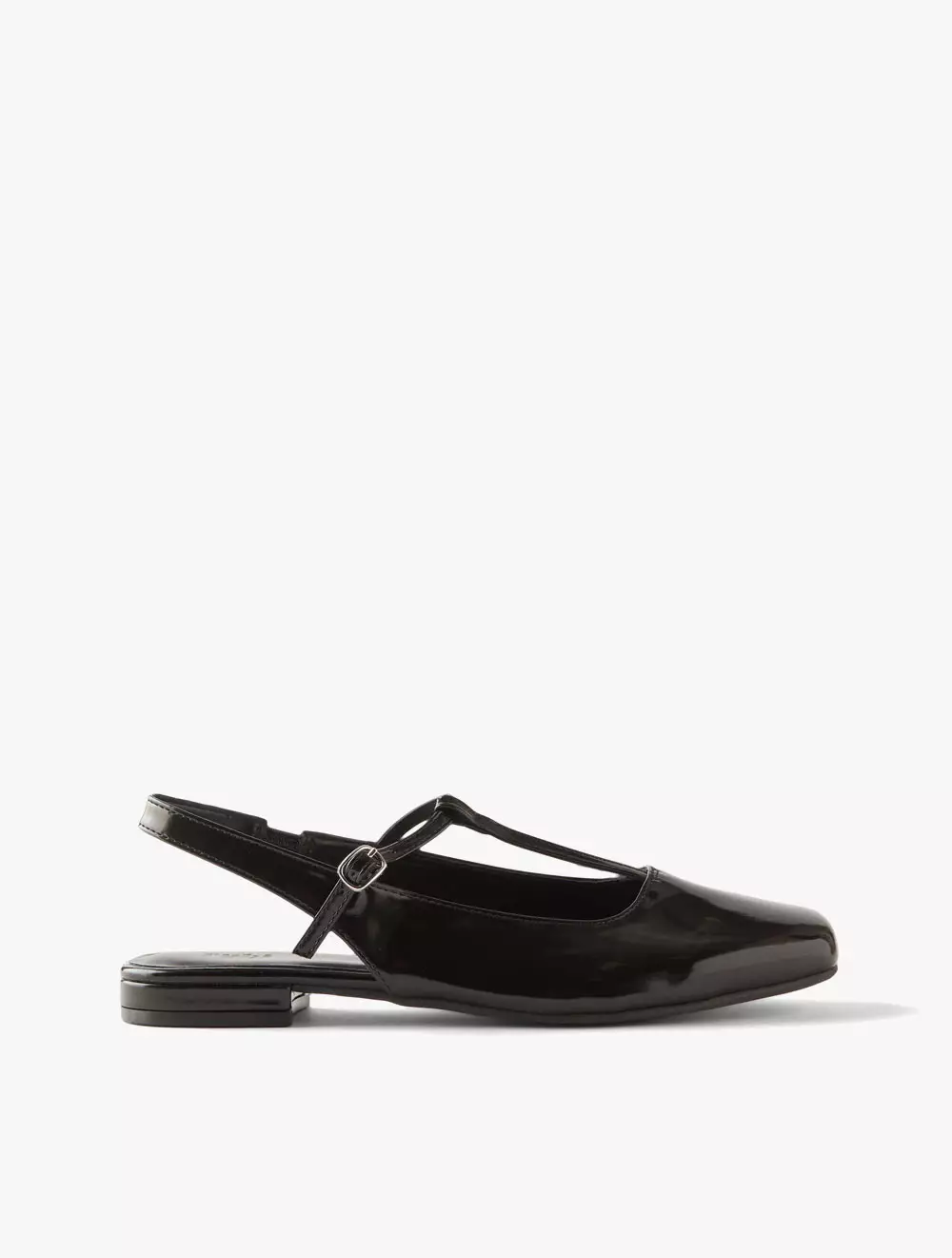 RUBI - HEELS - MILEY T-BAR BLOCK HEEL - Black