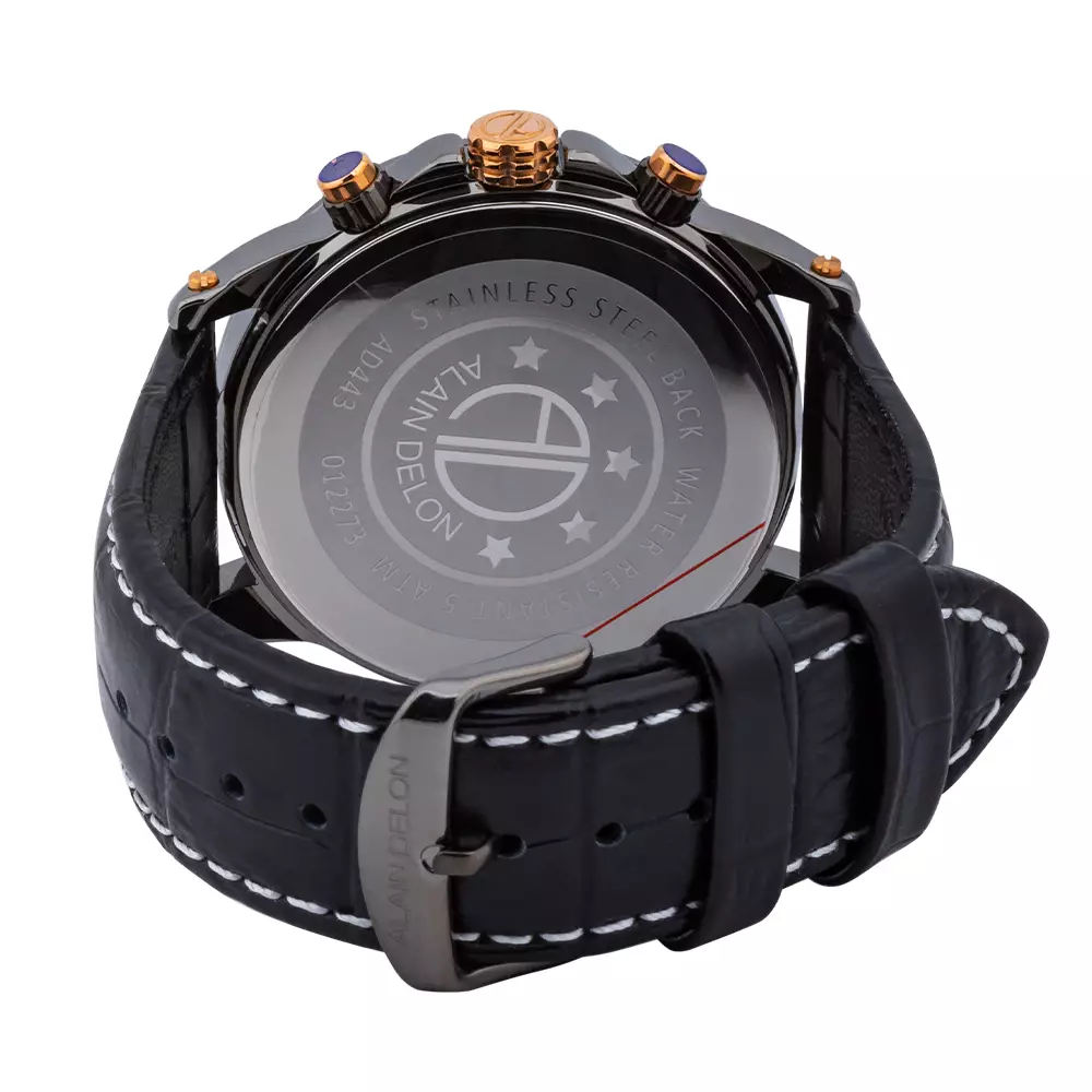 Jam Tangan Alain Delon Jam Tangan Pria AD443-1745C Original