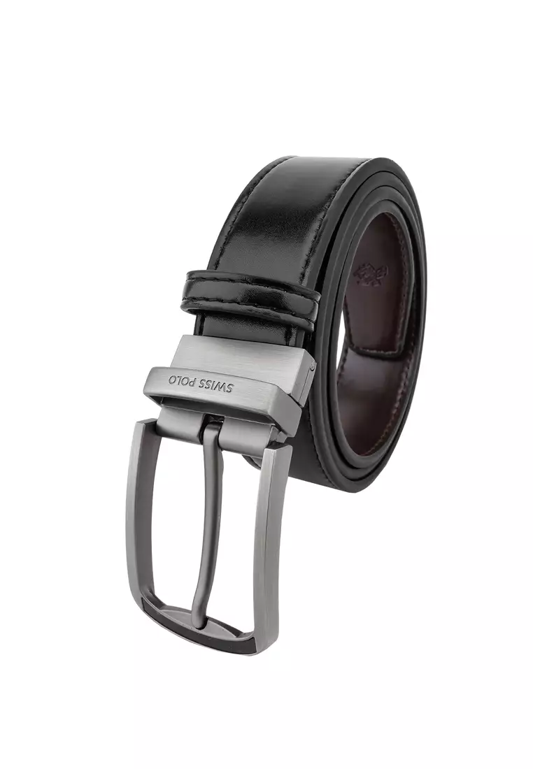 mens belts black