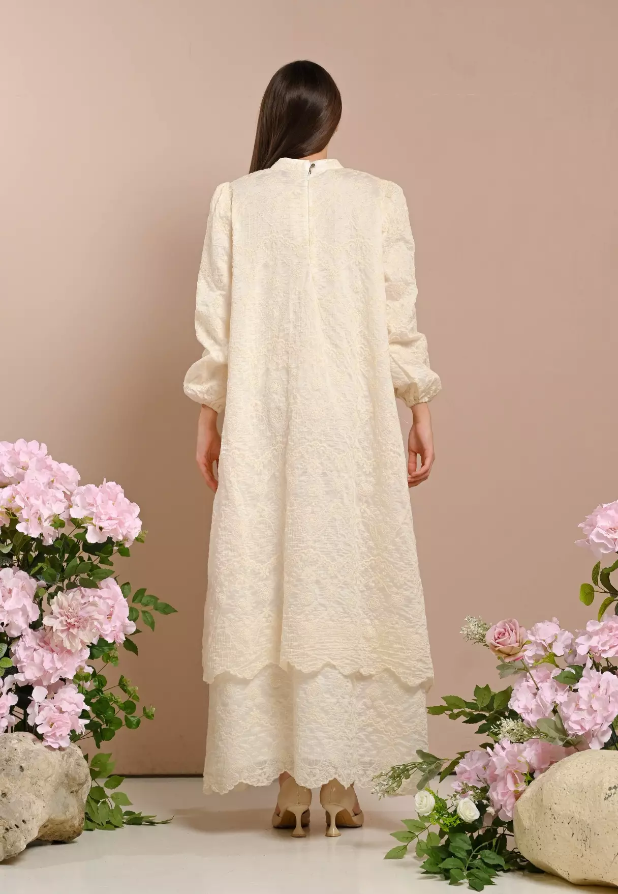 Selene Dress - Ivory