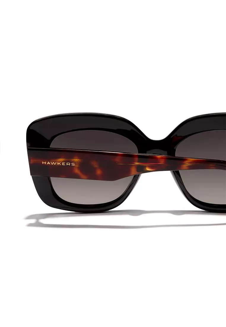 HAWKERS Carey Smoky Black ECO Eco Tango Sunglasses For Women, Female. Official Product Designed In Spain