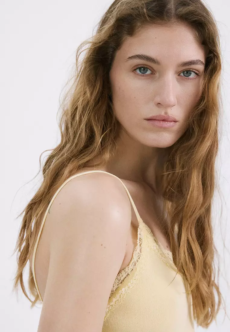 Lace Detail Top
