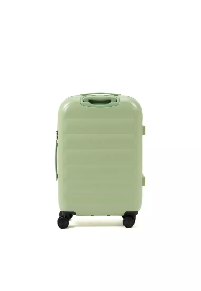 Puff 24"  Hard Case Luggage In Pistachio