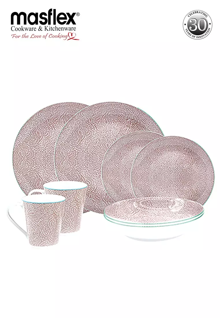 Buy Masflex Masflex 8 Piece Renaissance Dinnerware Set 2024 Online ZALORA Philippines