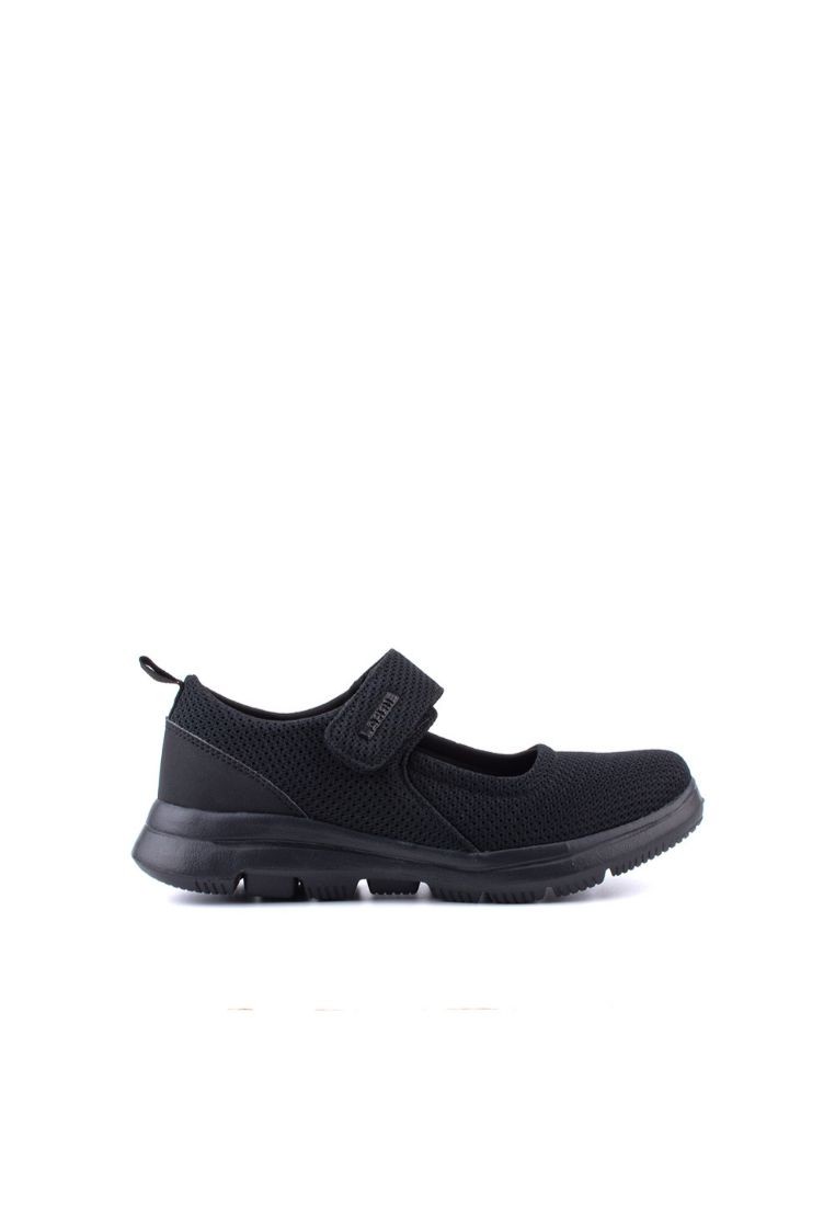 LARRIE Women Black Causal Sporty Slip-On Flats
