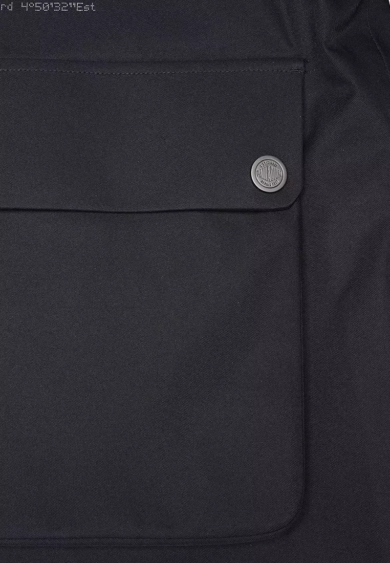 MEN'S PALLADIUM LOGO HOODED JACKET