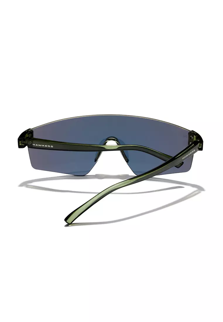 HAWKERS Forest Green Acid Aero Sunglasses For Men And Women, Unisex. Official Product Designed In Spain