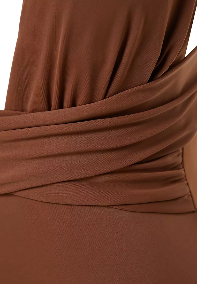 Deep V-Neck Swimsuit