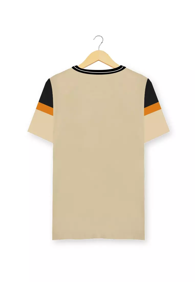 Ryusei Kaos Pria Fujiyama Light Brown